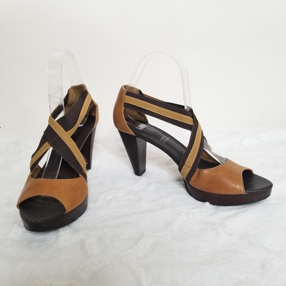 Rockport Adiprene by Adidas Tan Slip On Heels